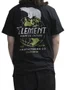 Camiseta Masculina Element Artic Manga Curta Estampada - Preto