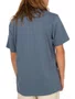 Camiseta Masculina Element Basic Crew Manga Curta Estampada - Azul