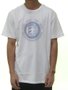 Camiseta Masculina Element Gradient Logo Manga Curta - Branco