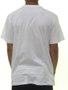 Camiseta Masculina Element Gradient Logo Manga Curta - Branco