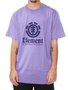 Camiseta Masculina Element M/C Vertical Manga Curta Estampada - Roxo Claro