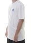 Camiseta Masculina Element Nimbos Manga Curta Estampada - Branco
