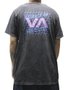 Camiseta Masculina Element RVCA Super Bad Manga Curta Estampada - Preto