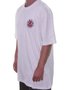 Camiseta Masculina Element Seal BP Manga Curta Estampada - Branco