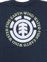 Camiseta Masculina Element Seal BP Manga Curta Estampada = Marinho