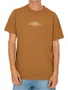 Camiseta Masculina Element Skateboard Manga Curta Estampada - Marrom