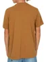 Camiseta Masculina Element Skateboard Manga Curta Estampada - Marrom