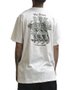 Camiseta Masculina Element Skeleton Gang Manga Curta Estampada - Off White