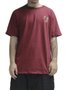 Camiseta Masculina Element The Chase Manga Curta Estampada - Vinho