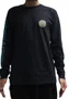 Camiseta Masculina Element Timber The A Hike Manga Longa Estampada - Preto
