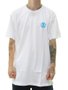 Camiseta Masculina Element Valemont Manga Curta Estampada - Branco