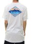 Camiseta Masculina Element Valemont Manga Curta Estampada - Branco