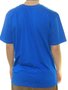 Camiseta Masculina Element Vertical Color Manga Curta Estampada - Azul