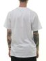 Camiseta Masculina Element Vertical Manga Curta - Branco