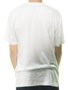 Camiseta Masculina Element Vertical Manga Curta Estampada - Branco