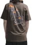 Camiseta Masculina Federal Art NTS Manga Curta Estampada - Marrom