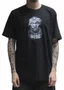 Camiseta Masculina Federal Art Sps Manga Curta Estampada - Preto