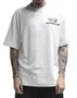 Camiseta Masculina Federal Art Street Manga Curta Estampada - Off White