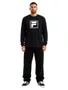 Camiseta Masculina Fila M/L Box Manga Longa Estampada - Preto