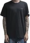 Camiseta Masculina Fila Regular Graphic Court Manga Curta Estampada - Preto