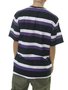 Camiseta Masculina Flick Manga Curta Estampada - Roxo/Preto