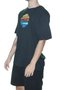Camiseta Masculina Freesurf Arco Manga Curta Estampada - Preto