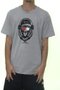 Camiseta Masculina Freesurf Art-Sihrt Bear Manga Curta Estampada - Cinza Mesclado