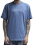Camiseta Masculina Freesurf Butto Manga Curta Estampada - Azul