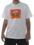 Camiseta Masculina Freesurf California Manga Curta Estampada - Branco