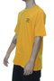 Camiseta Masculina Freesurf Chang Manga Curta Estampada - Amarelo Queimado
