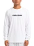 Camiseta Masculina Freesurf Degrade Manga Longa Estampada - Branco