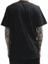 Camiseta Masculina Freesurf Essential Leather Manga Curta Estampada - Preto