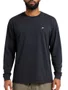 Camiseta Masculina Freesurf Logo Manga Longa Estampada - Preto
