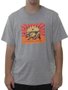 Camiseta Masculina Freesurf Pôr Do Sol Manga Curta Estampada - Cinza Mesclado