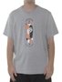 Camiseta Masculina Freesurf Simulador De Surf Manga Curta Estampada - Cinza Mesclado