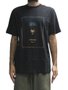 Camiseta Masculina Freesurf Sunse Manga Curta Estampada - Preto