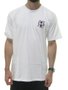 Camiseta Masculina Gigs Melted Manga Curta Estampada - Branco