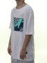 Camiseta Masculina Grizzly All That Stamp Logo Tee BIG Manga Curta Estampada - Branco