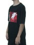 Camiseta Masculina Grizzly Lined Up Tee Manga Curta Estampada - Preto