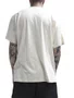 Camiseta Masculina Grizzly Mini Og Bear Manga Curta Estampada - Off White