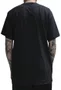 Camiseta Masculina Grizzly Mini Script Manga Curta Estampada - Preto