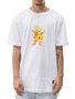 Camiseta Masculina Grizzly Mountain Belt Tee Manga Curta Estampada - Branco