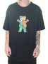 Camiseta Masculina Grizzly Og Bear Manga Curta Estampada - Preto
