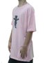 Camiseta Masculina Grizzly Paisley Stamp Logo Tee Manga Curta Estampada - Rosa