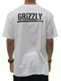 Camiseta Masculina Grizzly Stampback Manga Curta - Branco