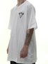 Camiseta Masculina Grow Bull Skull Manga Curta Estampada - Branco