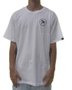 Camiseta Masculina Grow Circular G Manga Curta Estampada - Branco