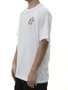Camiseta Masculina Grow Dices Chest Logo Manga Curta Estampada - Branco