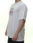 Camiseta Masculina Grow Globe Manga Curta Estampada - Branco