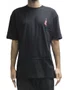 Camiseta Masculina Grow Logo Pantera Manga Curta Estampada - Preto